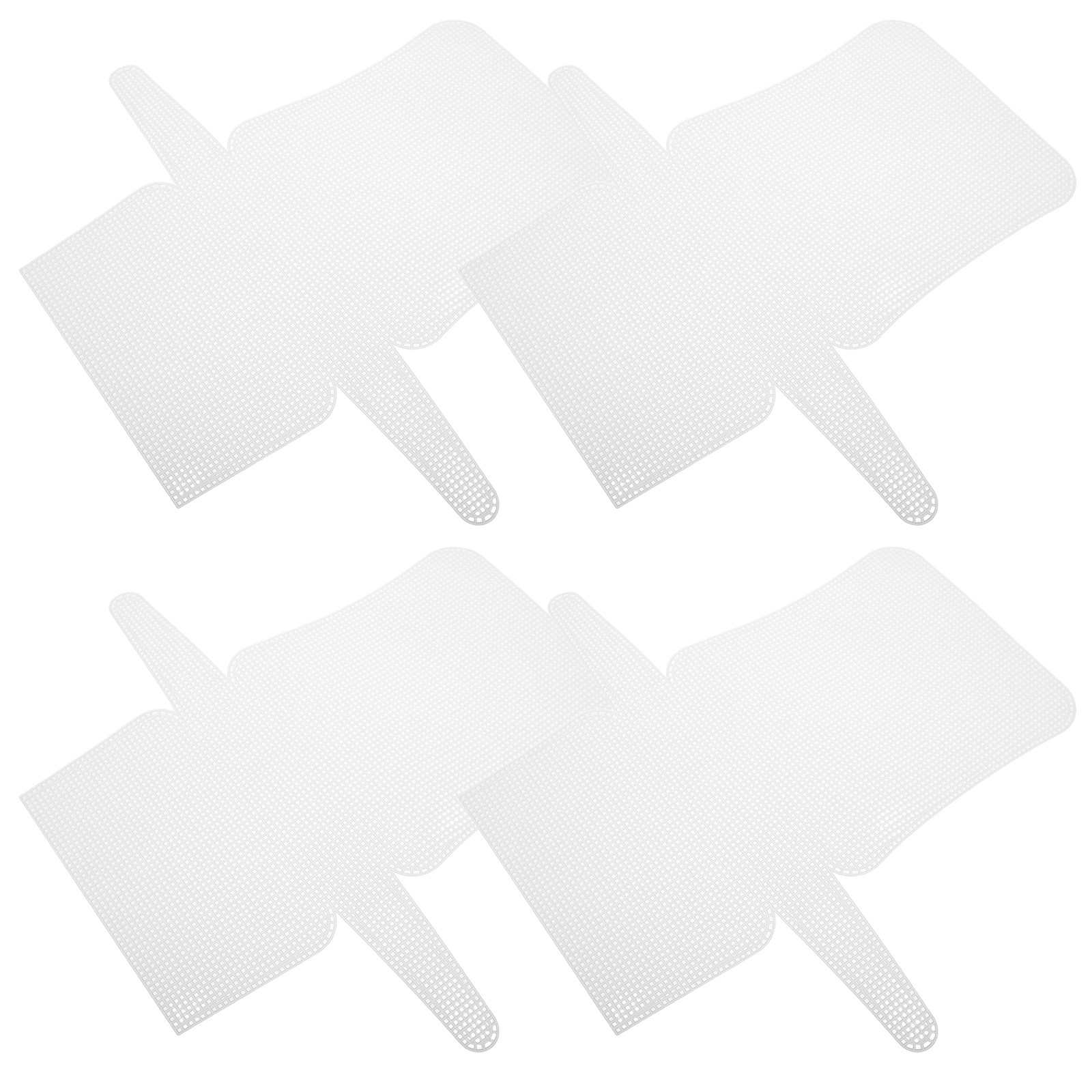Embroidery Yarn - 4Pcs Plastic Mesh Canvas Sheets Blank