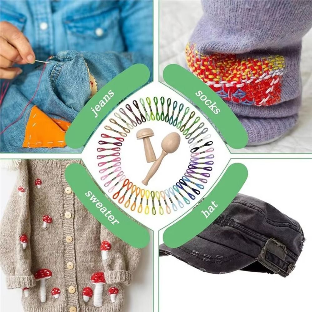 DIY Crafts Sock Darning Kit Eg - огляд і ціна Embroidery Egg