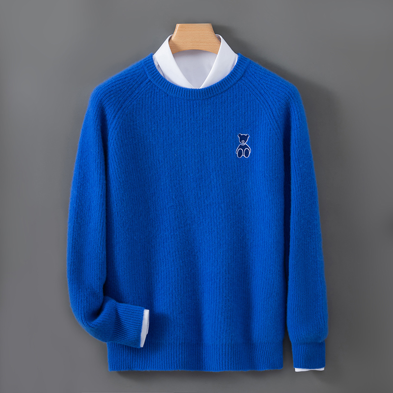 Men's O-Neck Embroidered Knitw - огляд і ціна Embroidery In Australia