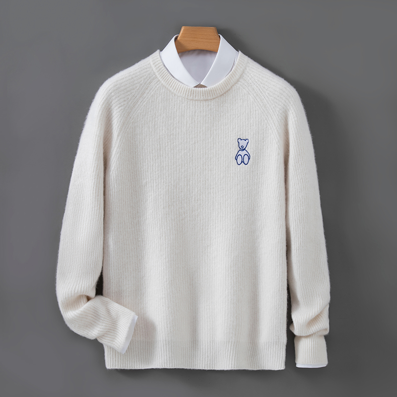 Men's O-Neck Embroidered Knitw - огляд і ціна Embroidery In Australia