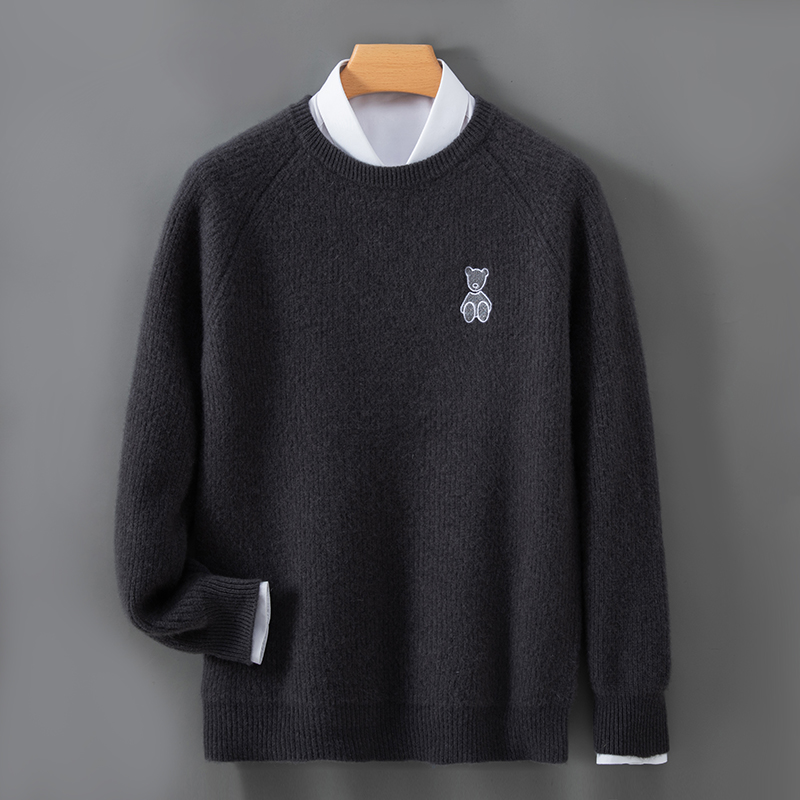 Men's O-Neck Embroidered Knitw - огляд і ціна Embroidery In Australia