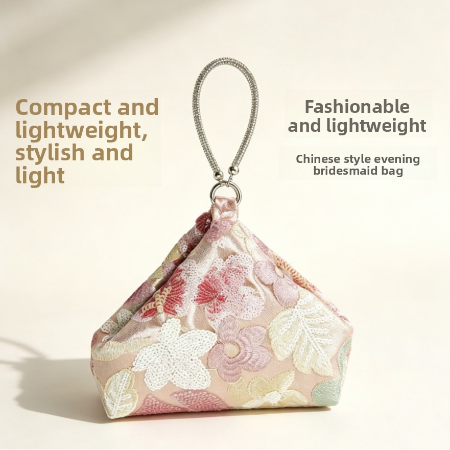 Pink Floral Embroidery Evening - огляд і ціна Embroidery Ring