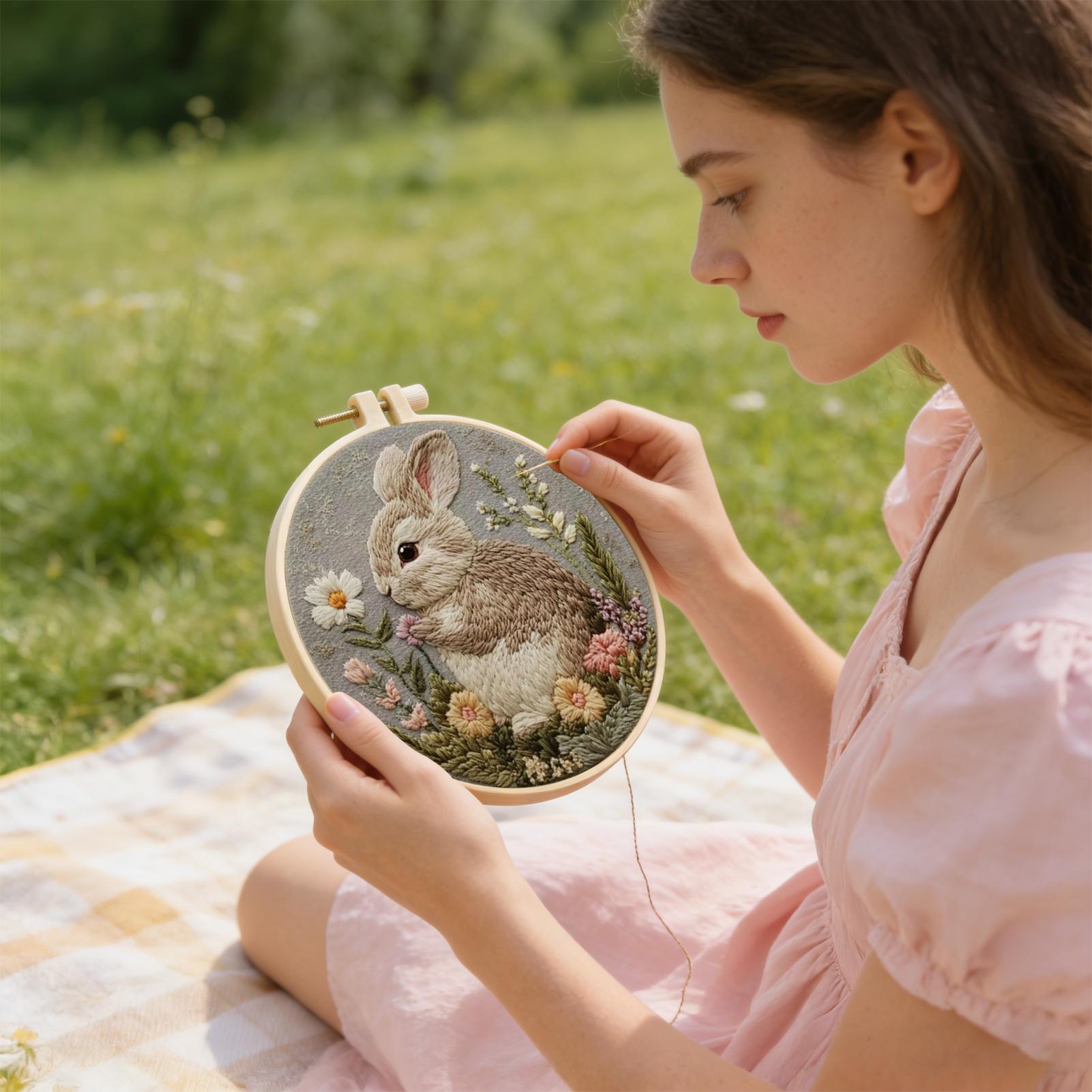 Needle And Thread Kit Cross-Se - огляд і ціна Embroidery Egg