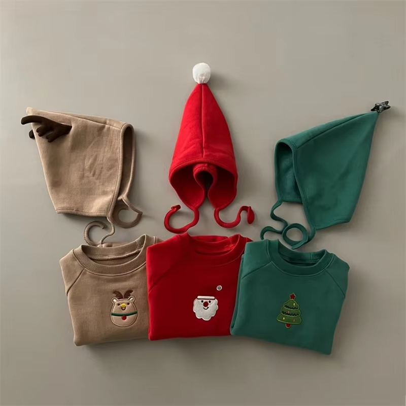 Baby Christmas Romper with Hat - огляд і ціна Embroidery Xmas Tree