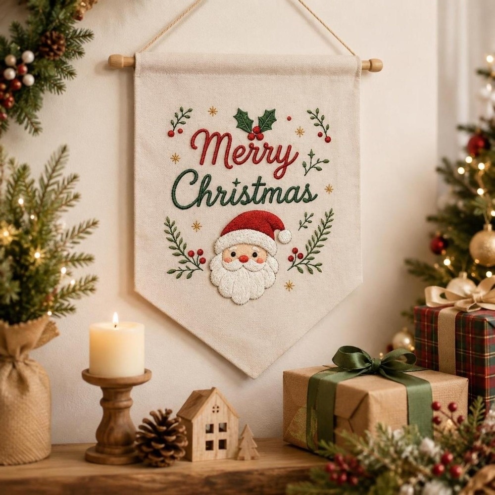 Handmade Christmas Embroidery  - огляд і ціна Embroidery Xmas Tree