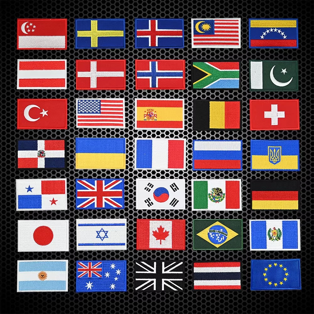 Embroidery Flag Patch US UK Ca - огляд і ціна Embroidery In Australia