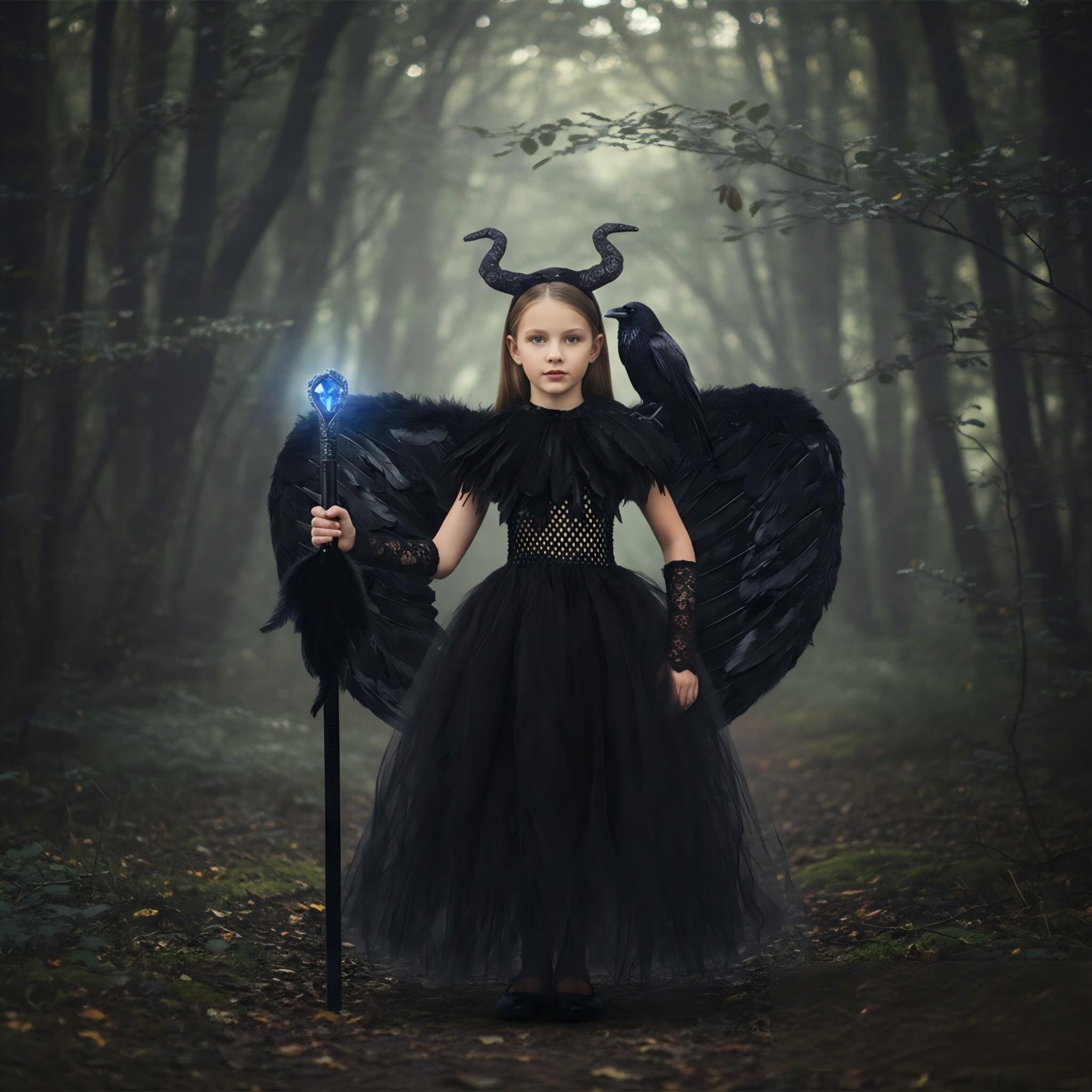 Gothic Girls Dark Evil Witch C - огляд і ціна Embroidery Gothic