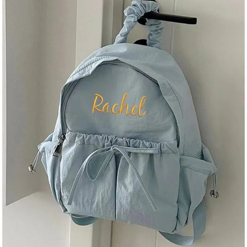 Drawstring Backpack Personaliz - огляд і ціна Embroidery Name Designs