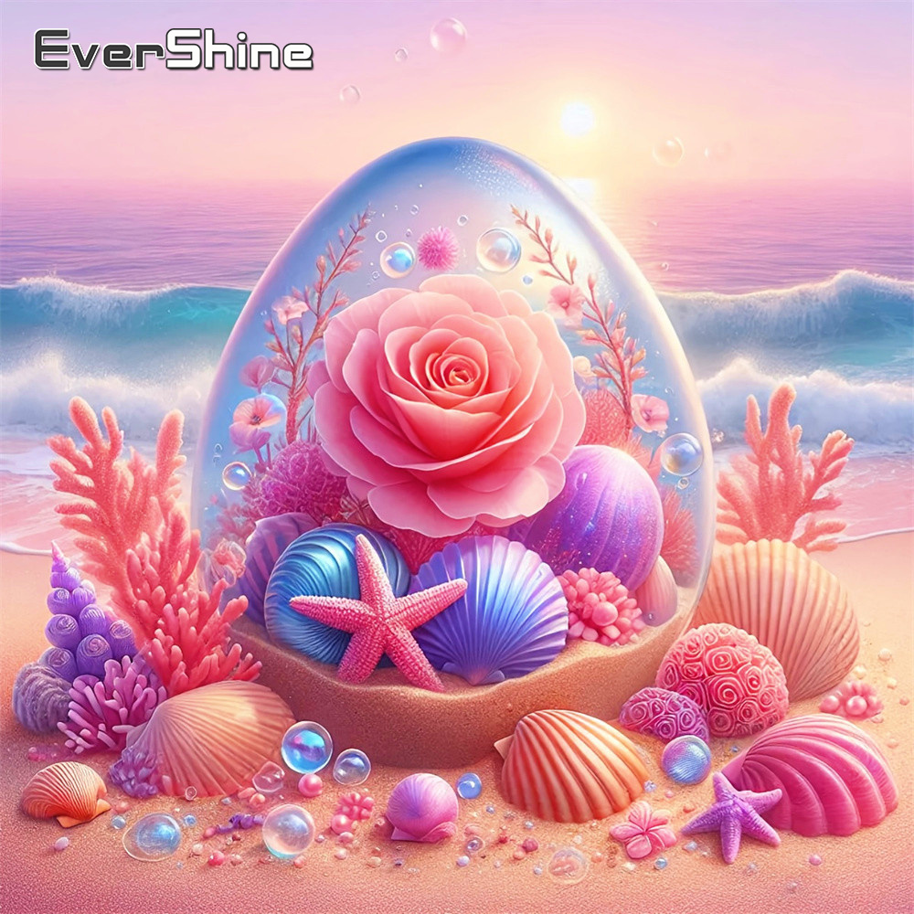 EverShine Diamond Painting Sea - огляд і ціна Embroidery Egg
