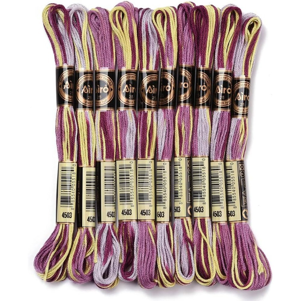 6 Strands Purple Variegated Em - огляд і ціна Embroidery Floss
