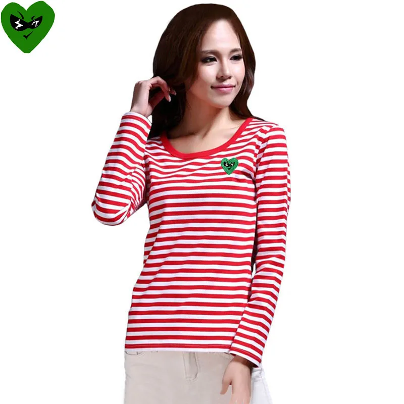 Break Egg Women Striped T-Shir - огляд і ціна Embroidery Egg
