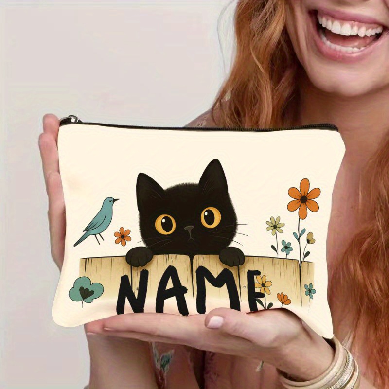 Personalized Makeup Bag with N - огляд і ціна Embroidery Name Designs
