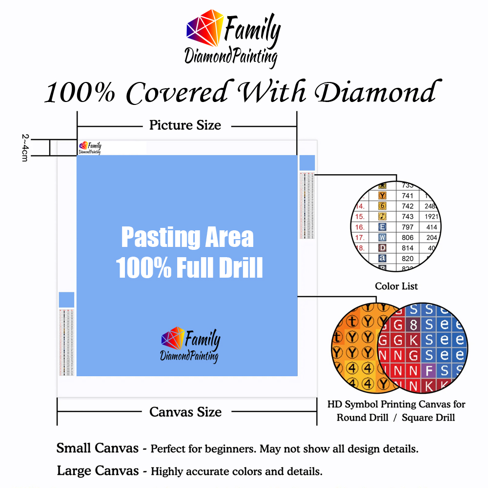 Diamond Painting Family Full F - огляд і ціна Embroidery Egg