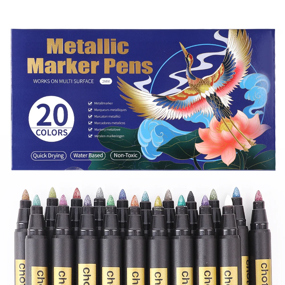 10/20 Color Metallic Markers P - огляд і ціна Embroidery Egg