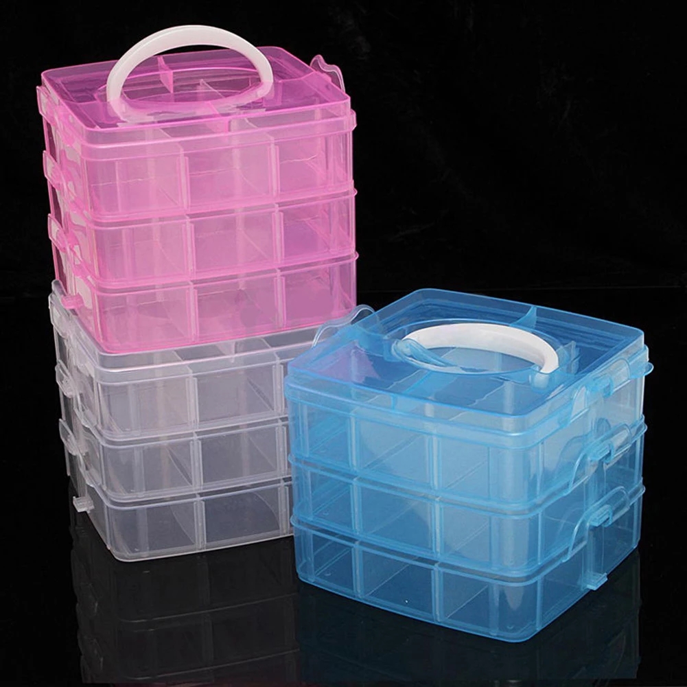 3 Layers 18 Compartments Plast - огляд і ціна Embroidery Floss