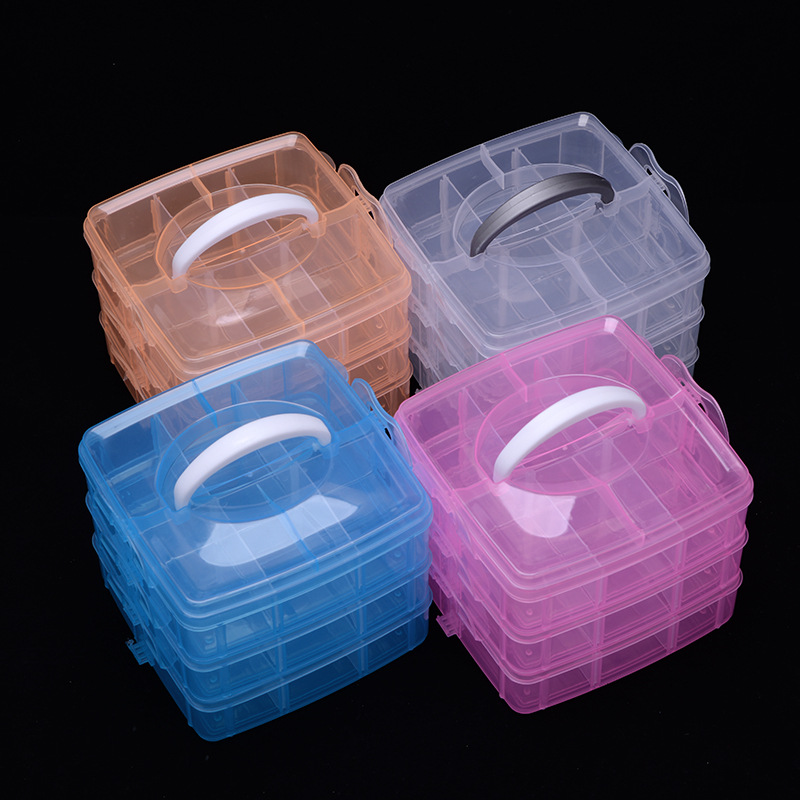 3 Layers 18 Compartments Plast - огляд і ціна Embroidery Floss