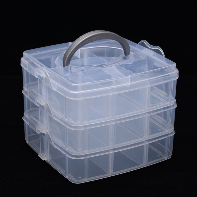 3 Layers 18 Compartments Plast - огляд і ціна Embroidery Floss