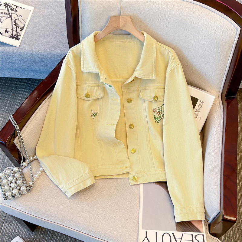 Korean Vintage Flower Embroide - огляд і ціна Embroidery Yellow