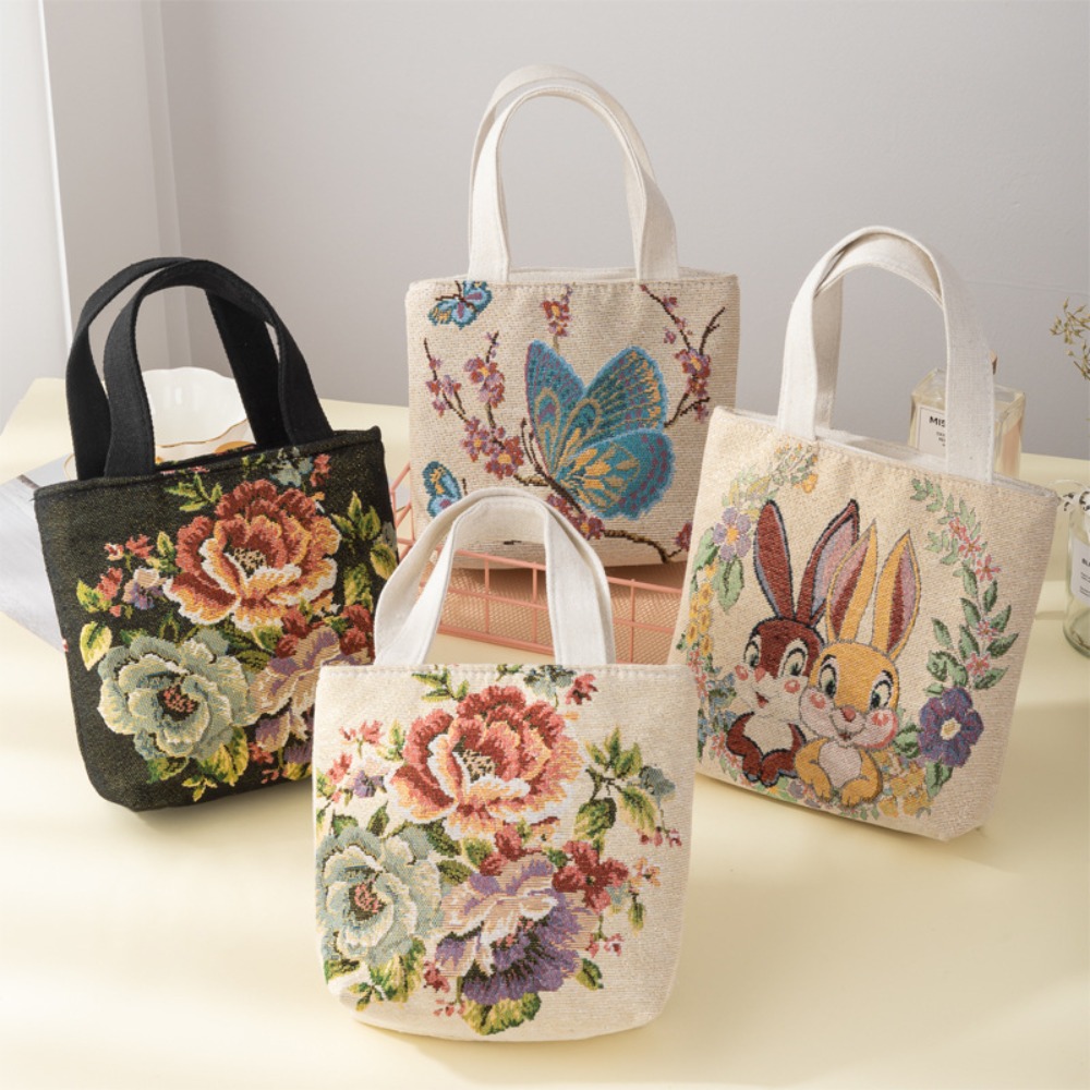 Embroidery Canvas Bag Cute Cat - огляд і ціна Embroidery Cat