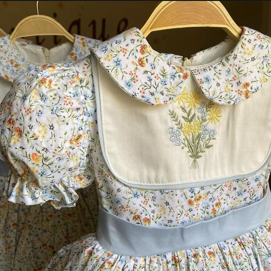 0-12Y Baby Girl Summer Flower  - огляд і ціна Embroidery Yellow Dress