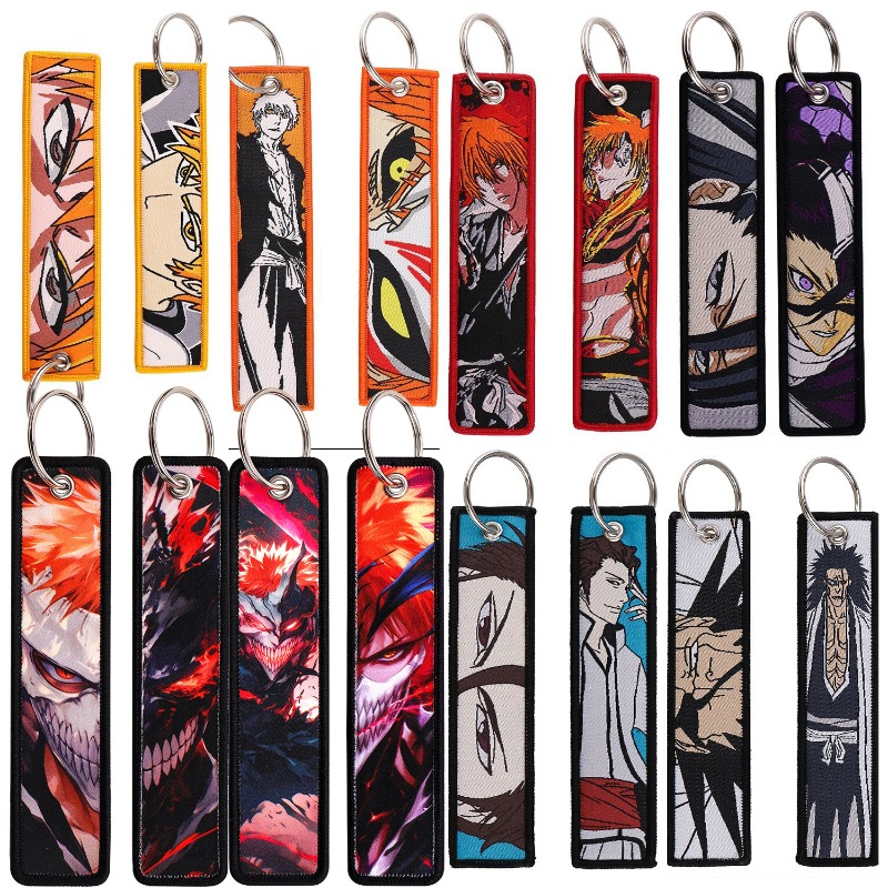 BLEACH Anime Key Tag Embroider - огляд і ціна Embroidery Ring