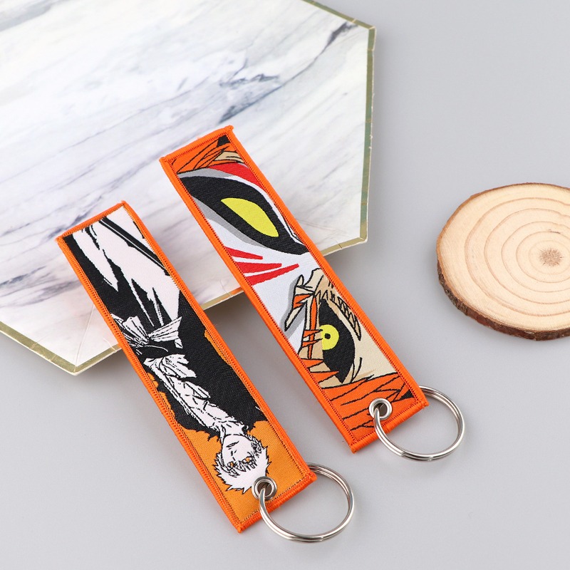 BLEACH Anime Key Tag Embroider - огляд і ціна Embroidery Ring