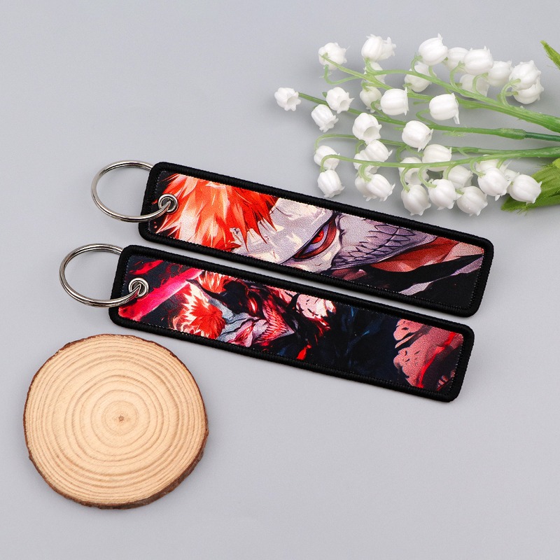 BLEACH Anime Key Tag Embroider - огляд і ціна Embroidery Ring