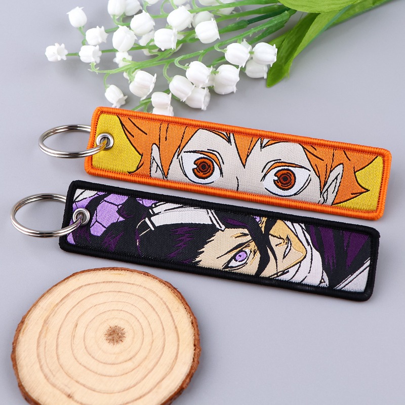 BLEACH Anime Key Tag Embroider - огляд і ціна Embroidery Ring