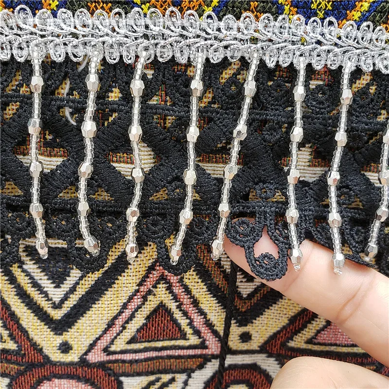 Embroidery Tassel Denim Jacket - огляд і ціна Embroidery Jeans