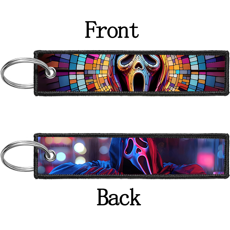 GHOST FACE Key Chain for Men W - огляд і ціна Embroidery Ring