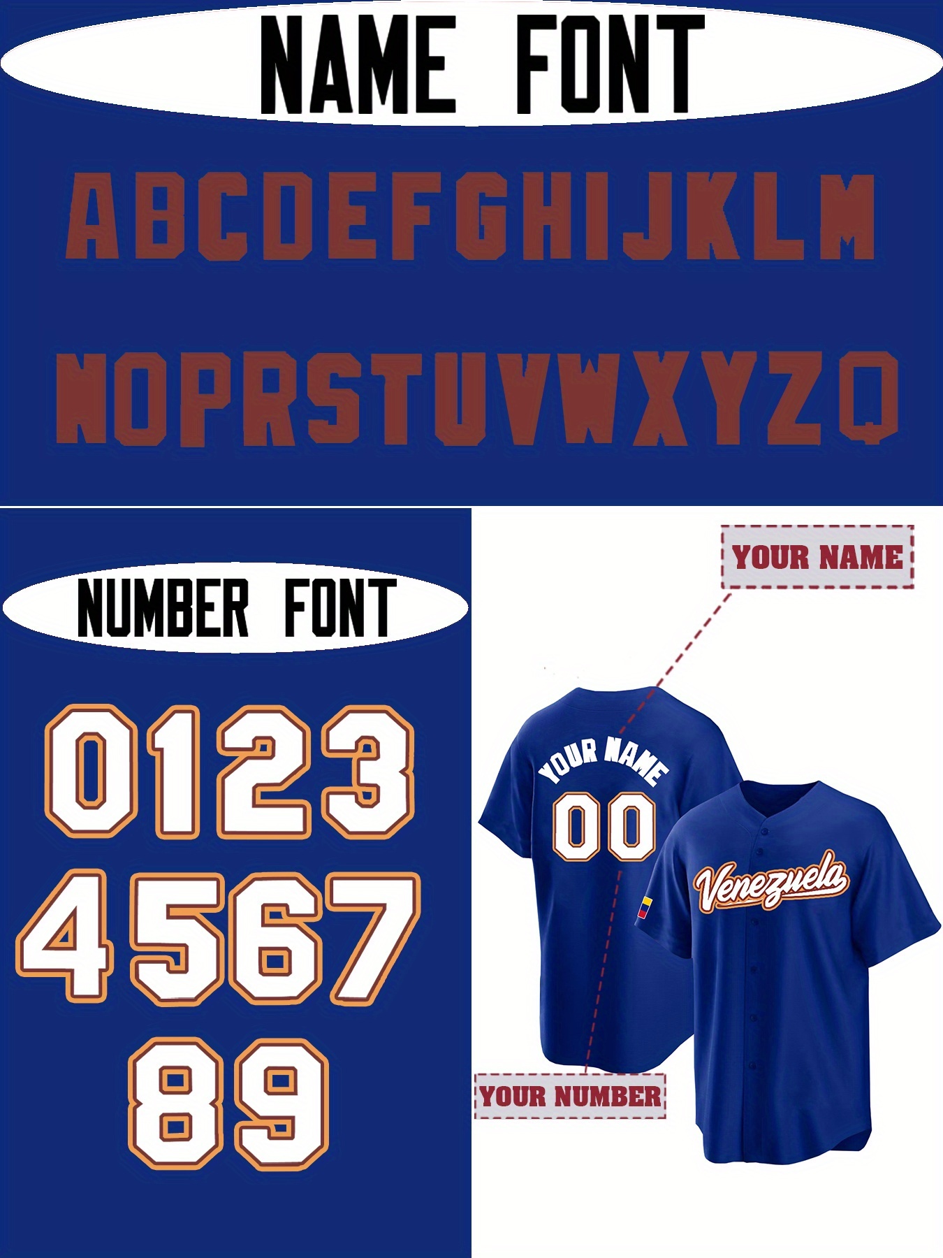 Customizable Men's Baseball Je - огляд і ціна Embroidery Name Designs