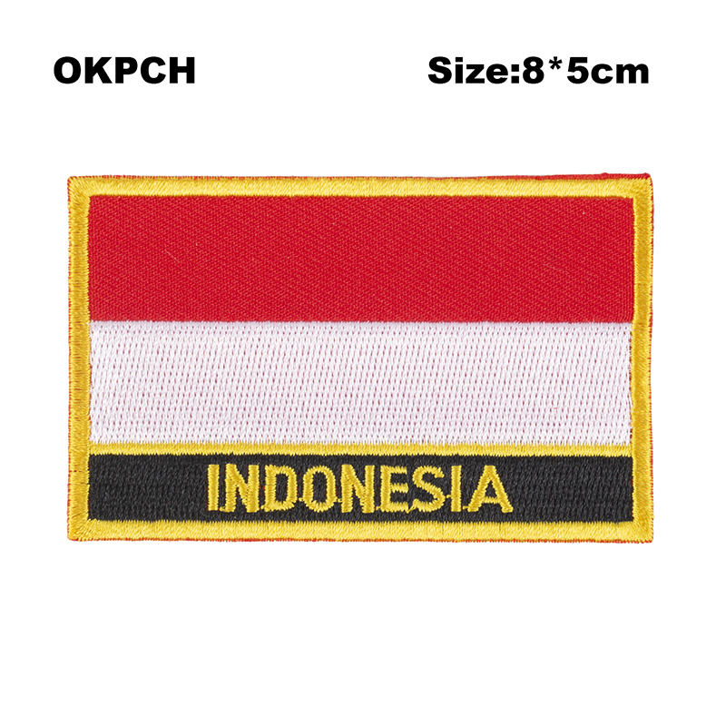 Indonesia  Flag Embroidery Pat - огляд і ціна Embroidery In Indonesia