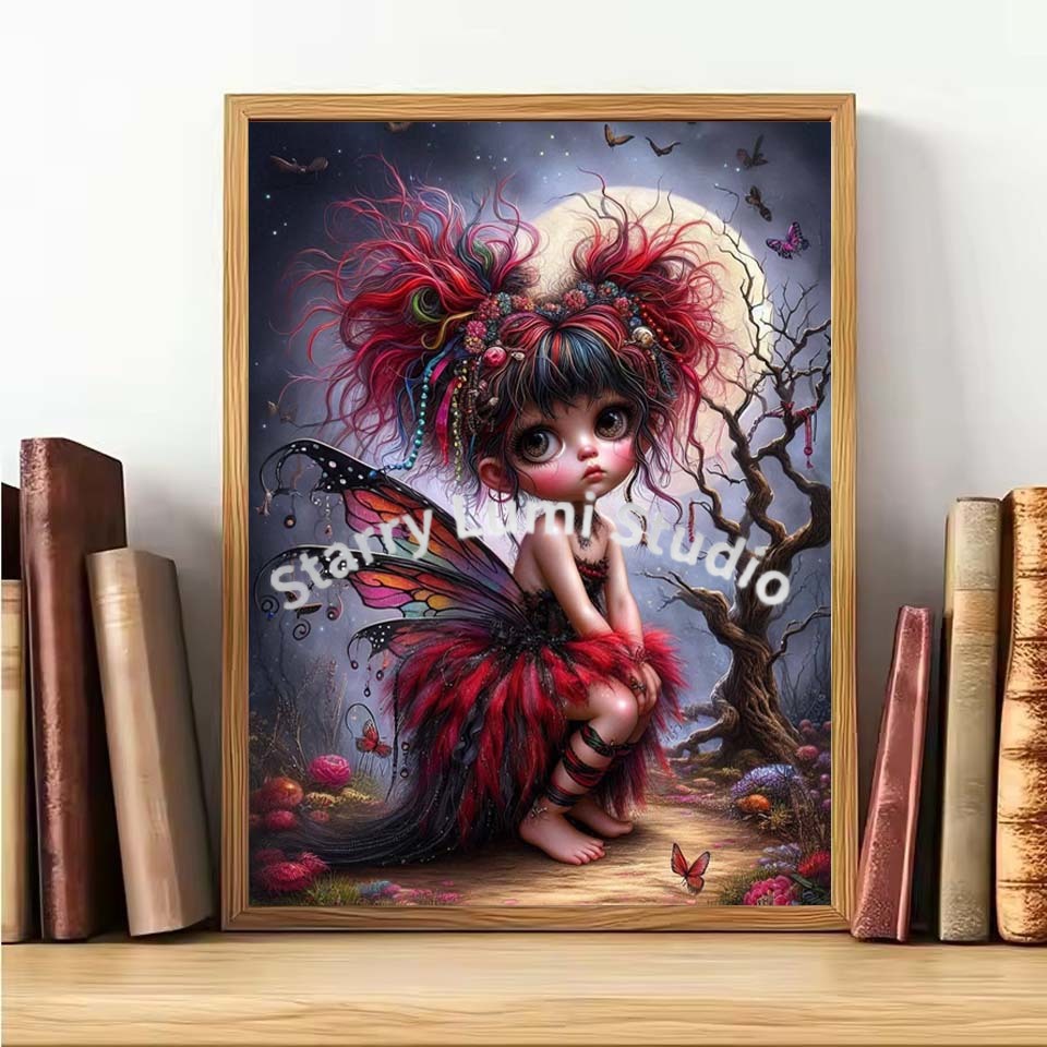 5D Diamond Painting Kit Gothic - огляд і ціна Embroidery Cat