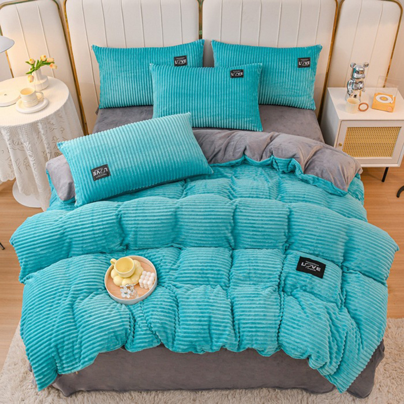 3pcs Duvet Cover Winter Warm B - огляд і ціна Embroidery Quilting