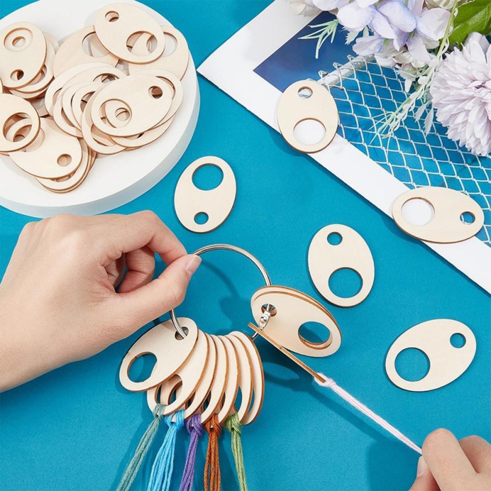 Wooden Thread Drops Portable W - огляд і ціна Embroidery Floss