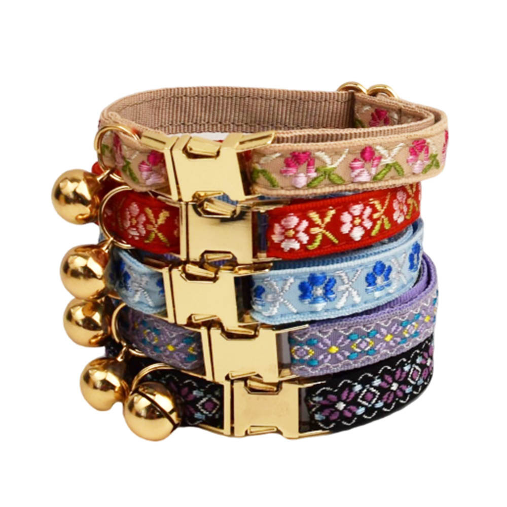 Personalized Logo Cat Collar C - огляд і ціна Embroidery Name Designs
