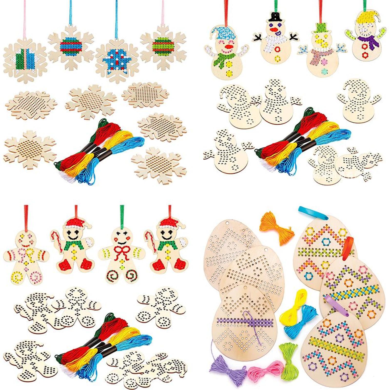 Cross Stitch Hanging Pendant E - огляд і ціна Embroidery Xmas Tree