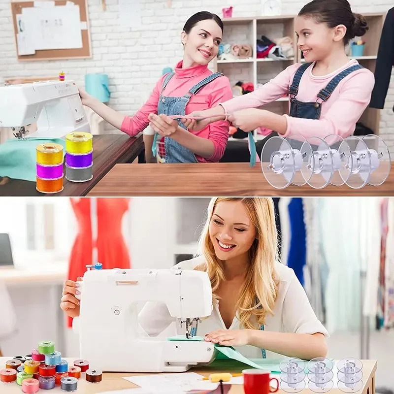 25pcs Home Sewing Machine Bott - огляд і ціна Embroidery Yarn