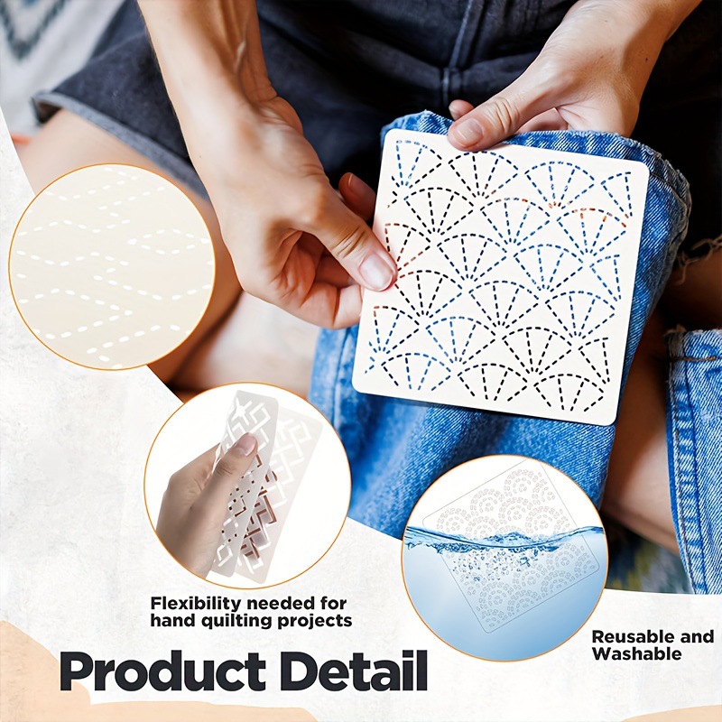 30Pcs Embroidery Templates DIY - огляд і ціна Embroidery Yarn