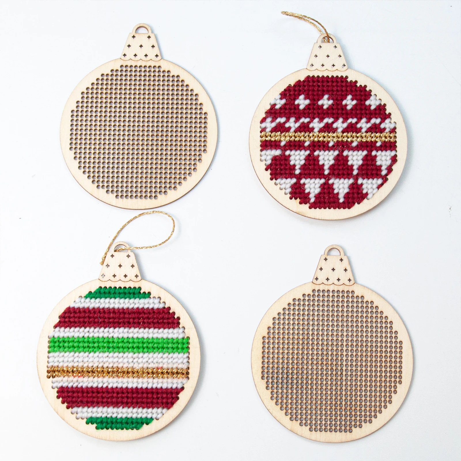 12Pcs Christmas Cross Stitch H - огляд і ціна Embroidery Xmas Tree