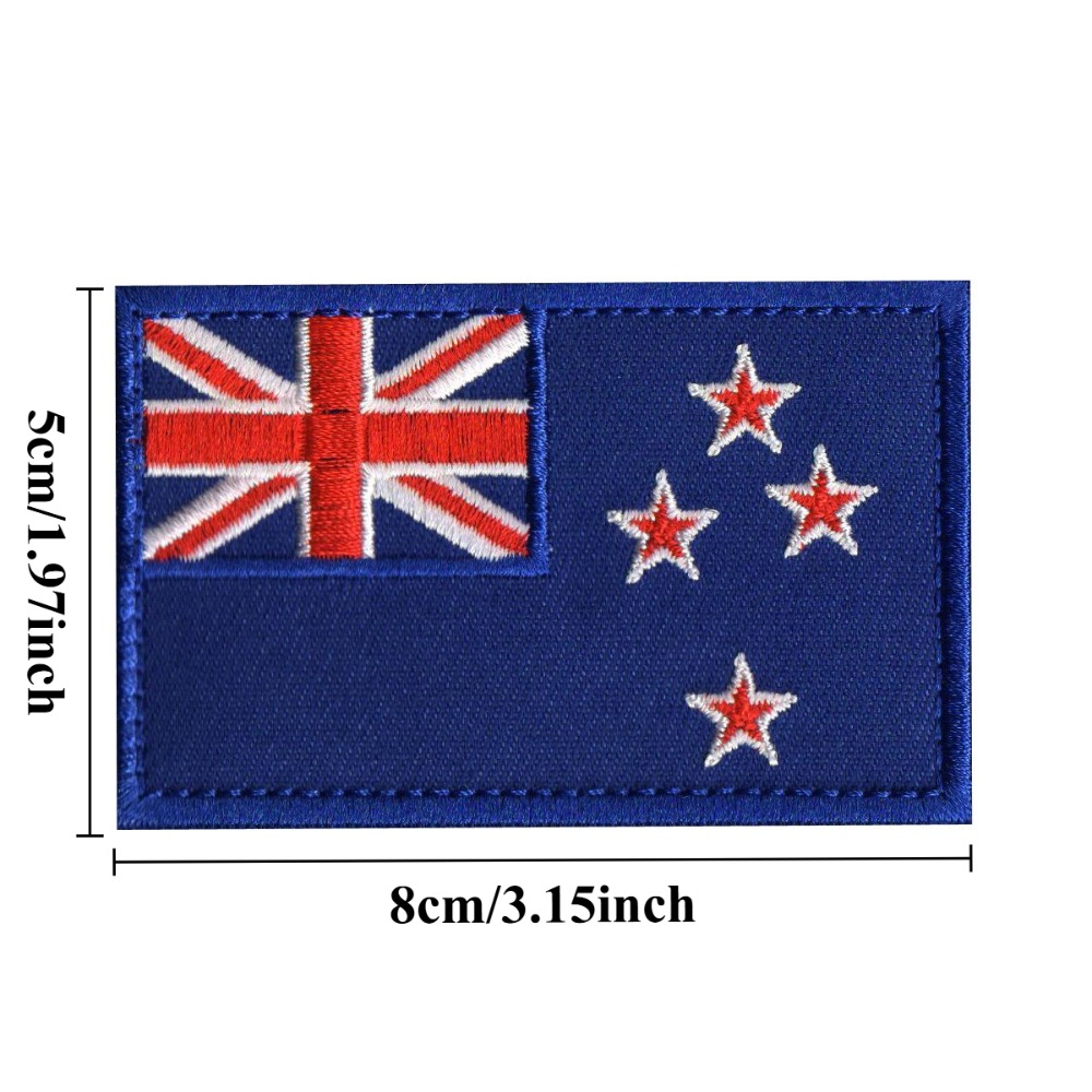8*5cm New Zealand Australia Fl - огляд і ціна Embroidery In Australia