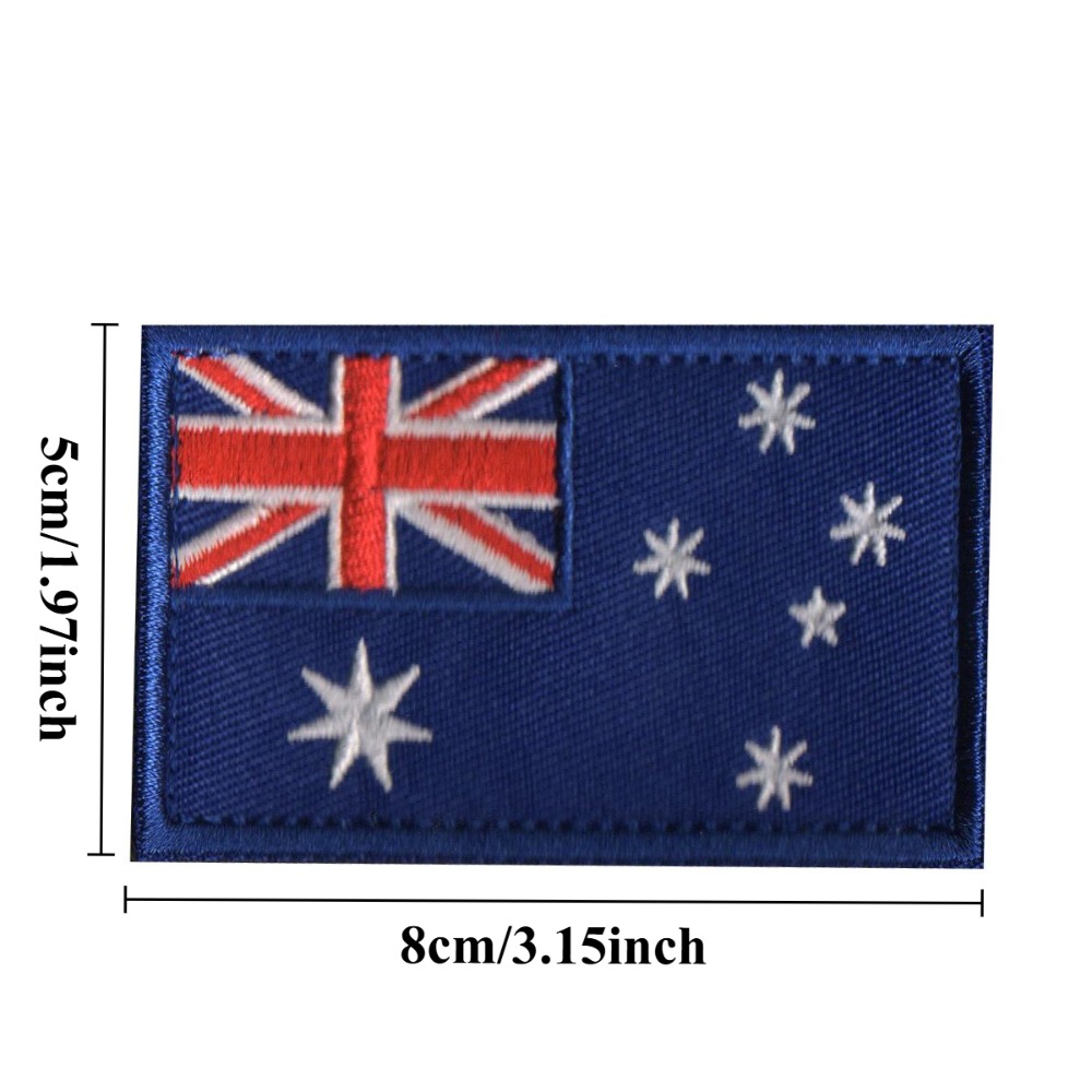 8*5cm New Zealand Australia Fl - огляд і ціна Embroidery In Australia