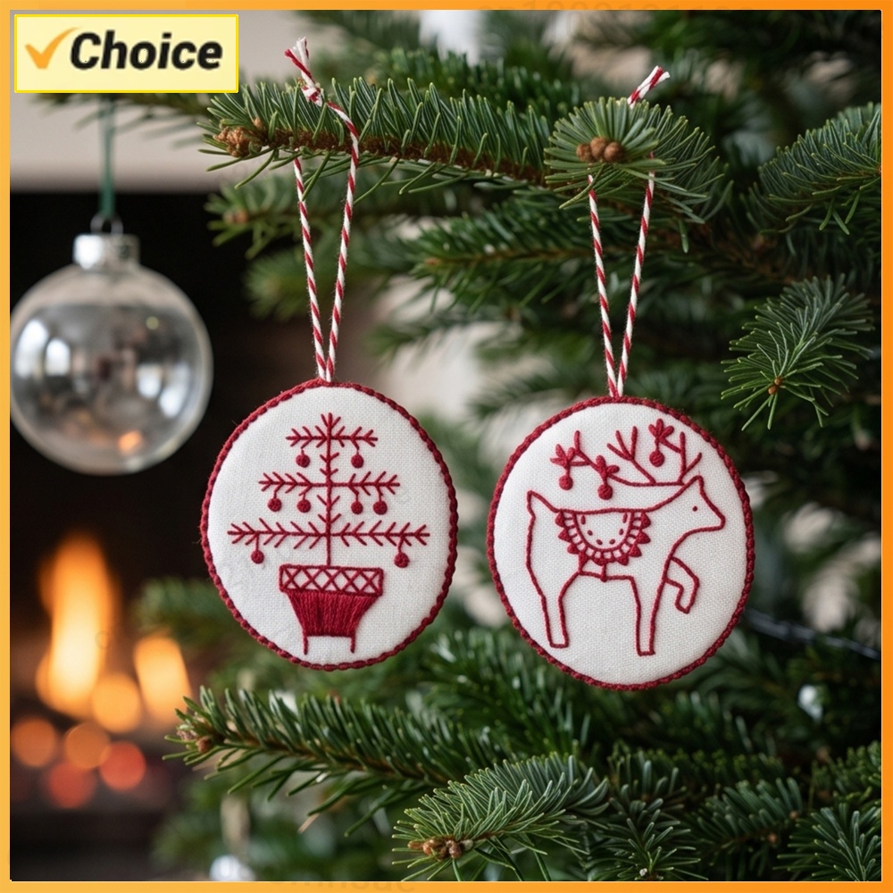 Christmas Embroidery Kit with  - огляд і ціна Embroidery Xmas Tree
