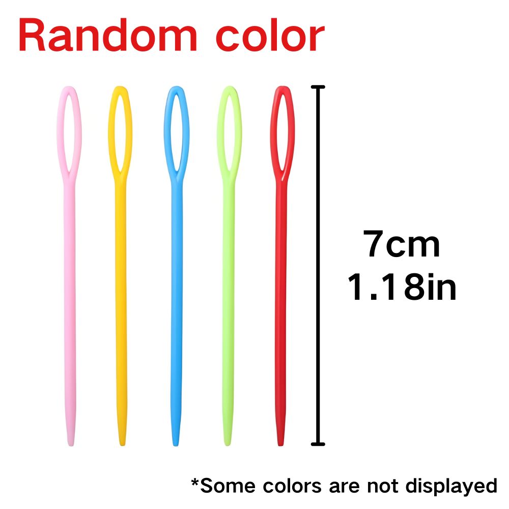 50/150pcs 7cm Random Blunt Tip - огляд і ціна Embroidery Yarn