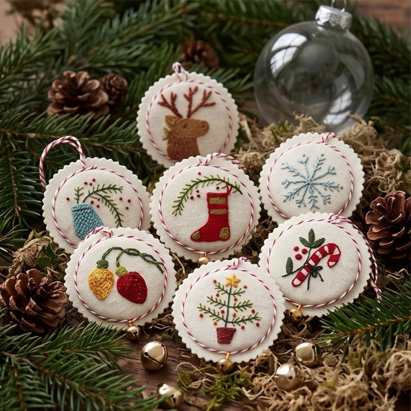 Christmas Embroidery Kit for B - огляд і ціна Embroidery Xmas Tree
