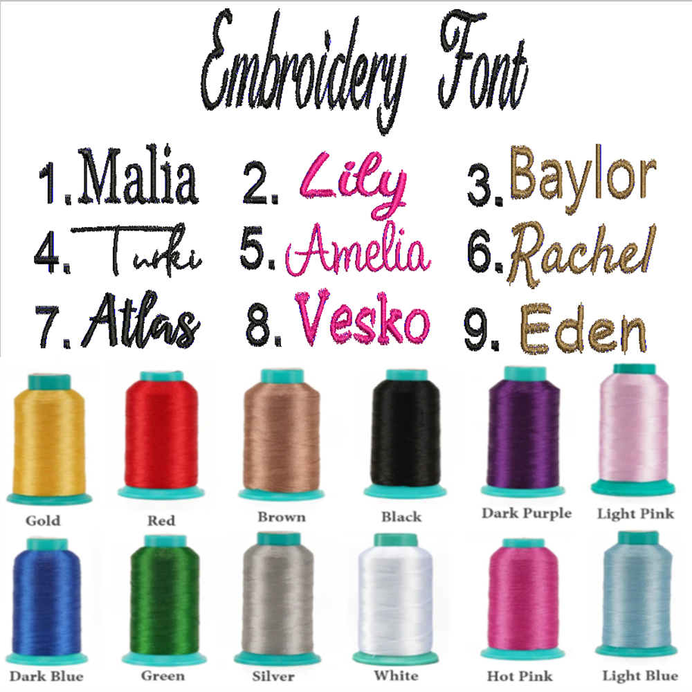 Ins Corduroy Printed Backpack, - огляд і ціна Embroidery Name Designs