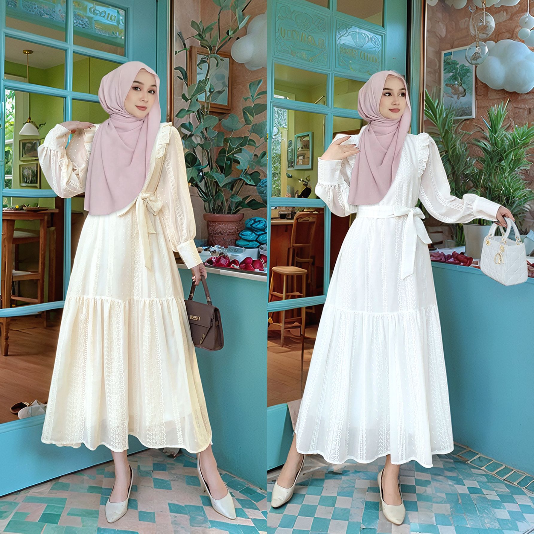 Indonesia Muslim Women's Cloth - огляд і ціна Embroidery In Indonesia