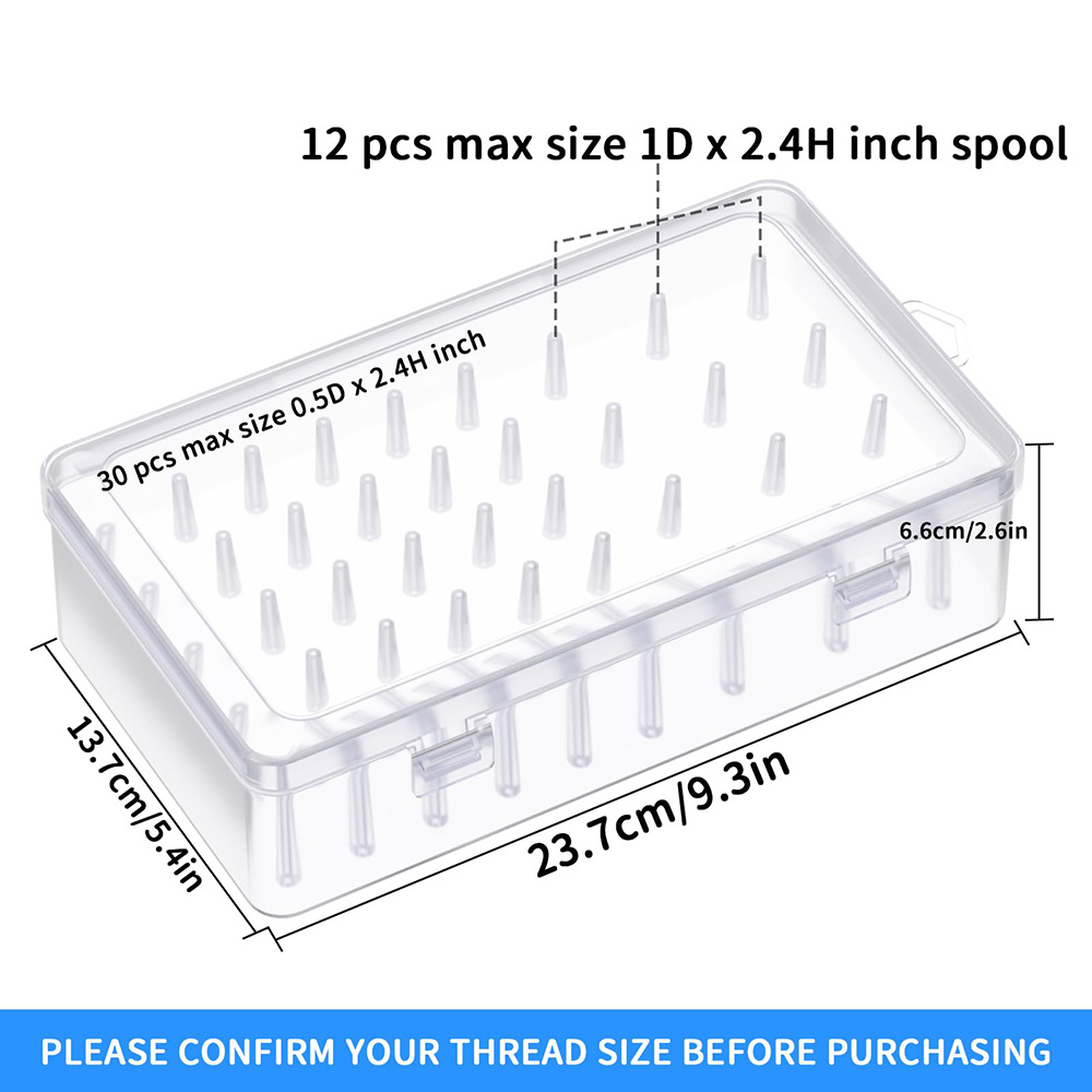 Thread Spool Organizer Box, Cl - огляд і ціна Embroidery Floss