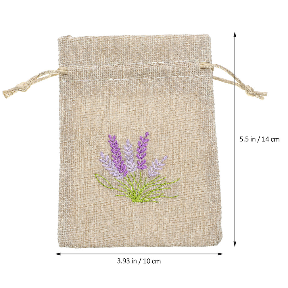 6Pcs Empty Linen Drawstring Sa - огляд і ціна Embroidery Ring