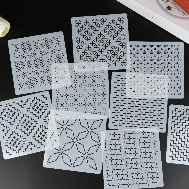 9pcs/32pcs Sashiko Embroidery  - огляд і ціна Embroidery Quilting